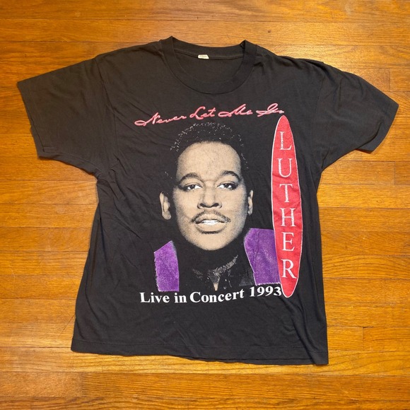 Screen Stars Other - Vintage 1993 Luther Vandross En Vogue Tour Shirt RNB Mens Large Screen Stars